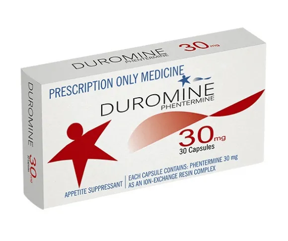 DUROMINE (PHENTERMIN) KAUFEN | 30 KAPSELN | 30 mg und 40 mg
